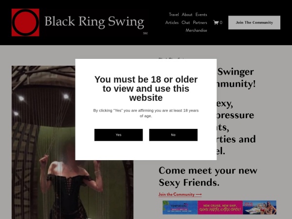 Black Ring Swing