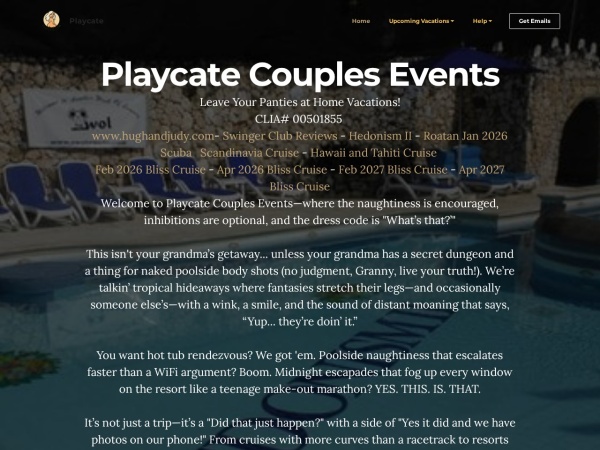 Playcate Conventions