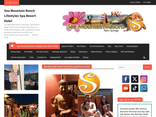 A Sea Mountain Temple Swing Nude Resort and Lifestyles SPA
