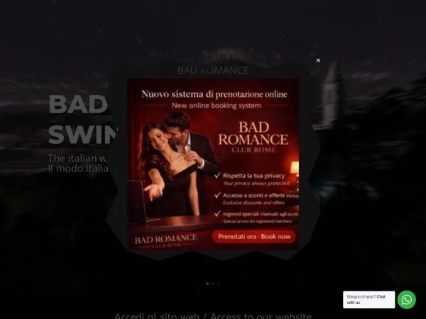 Bad Romance Swinger Club Rome