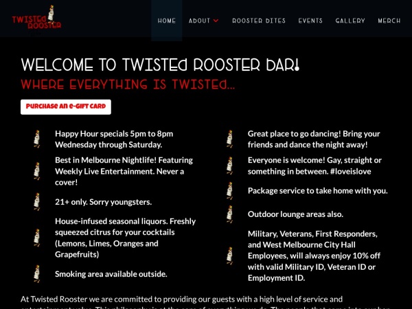 Twisted Rooster Bar