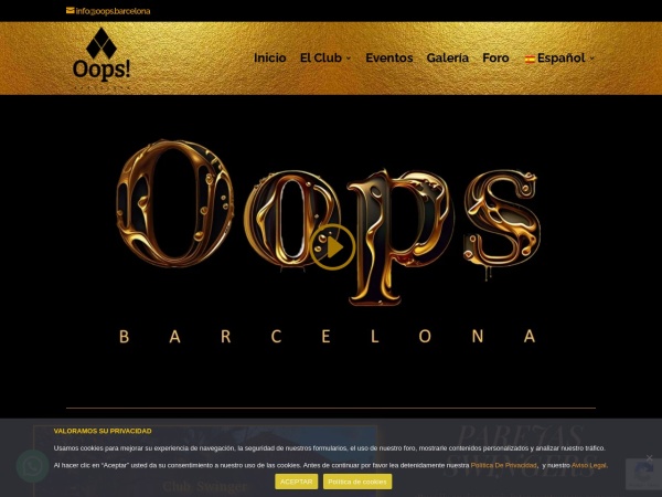 Oops! Barcelona - Swingers Club