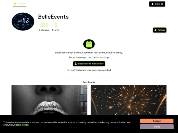 Belle Events