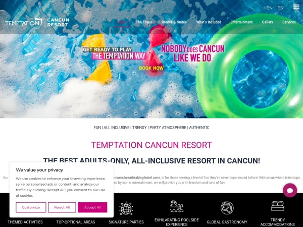 Temptation Cancun Resort