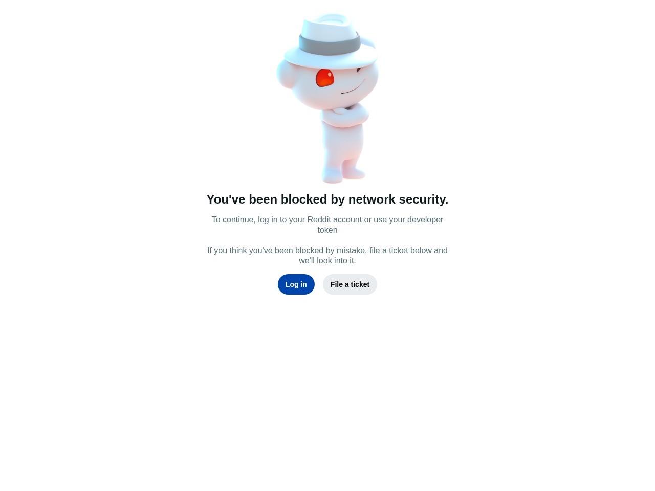 Screenshot of Reddit