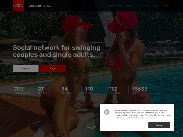 Screenshot of IOL
