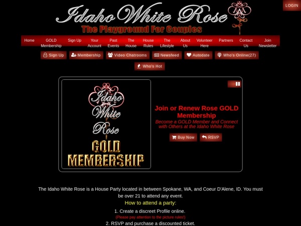 The Idaho White Rose