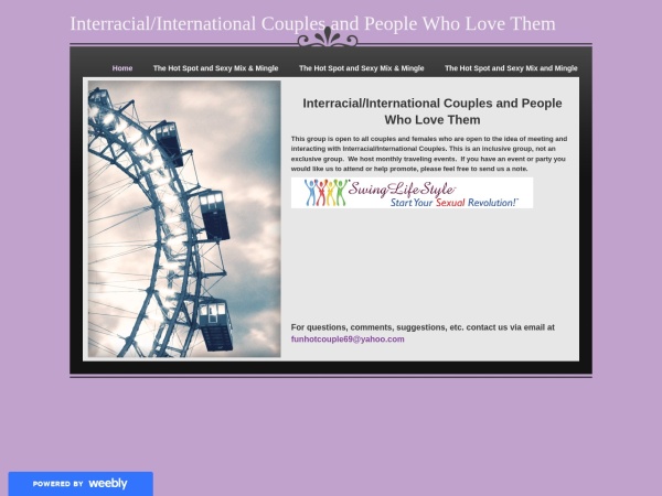 Interracial/International Couples and People Who Love Them